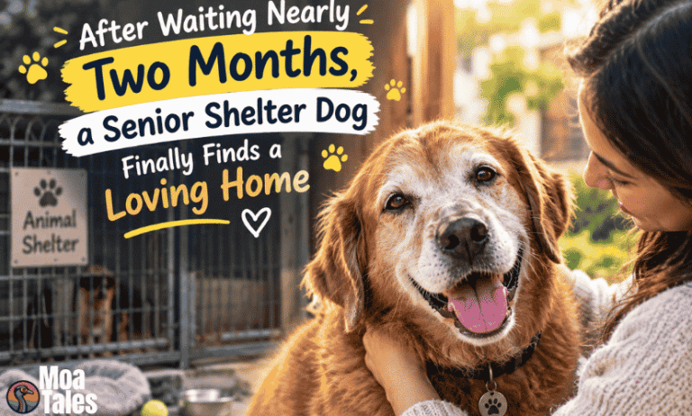 Senior Shelter Dog Finds a Loving Home